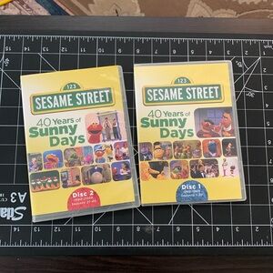 Sesame Street 50 Years of Sunny Days DVDs